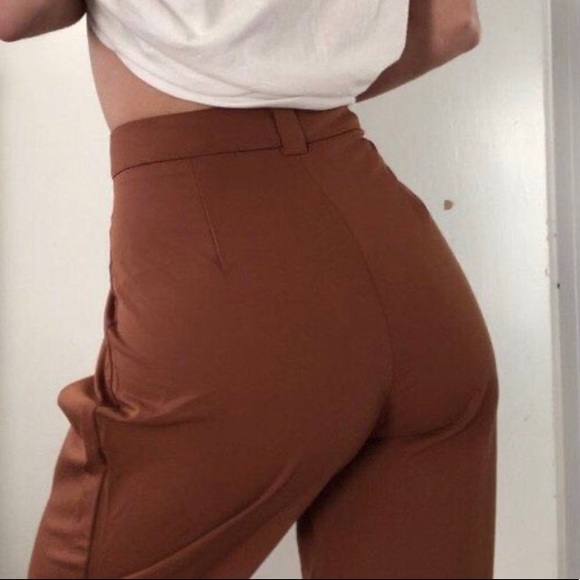 Rust color trousers - Picture 2 of 6